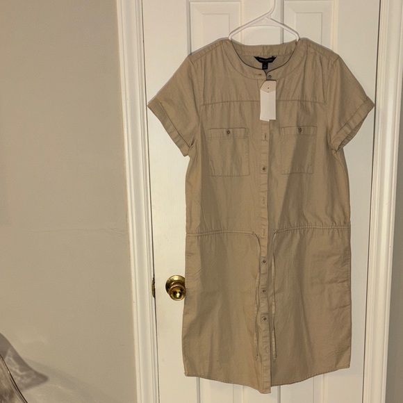 Banana Republic Dresses & Skirts - Banana Republic Tan Mini Dress